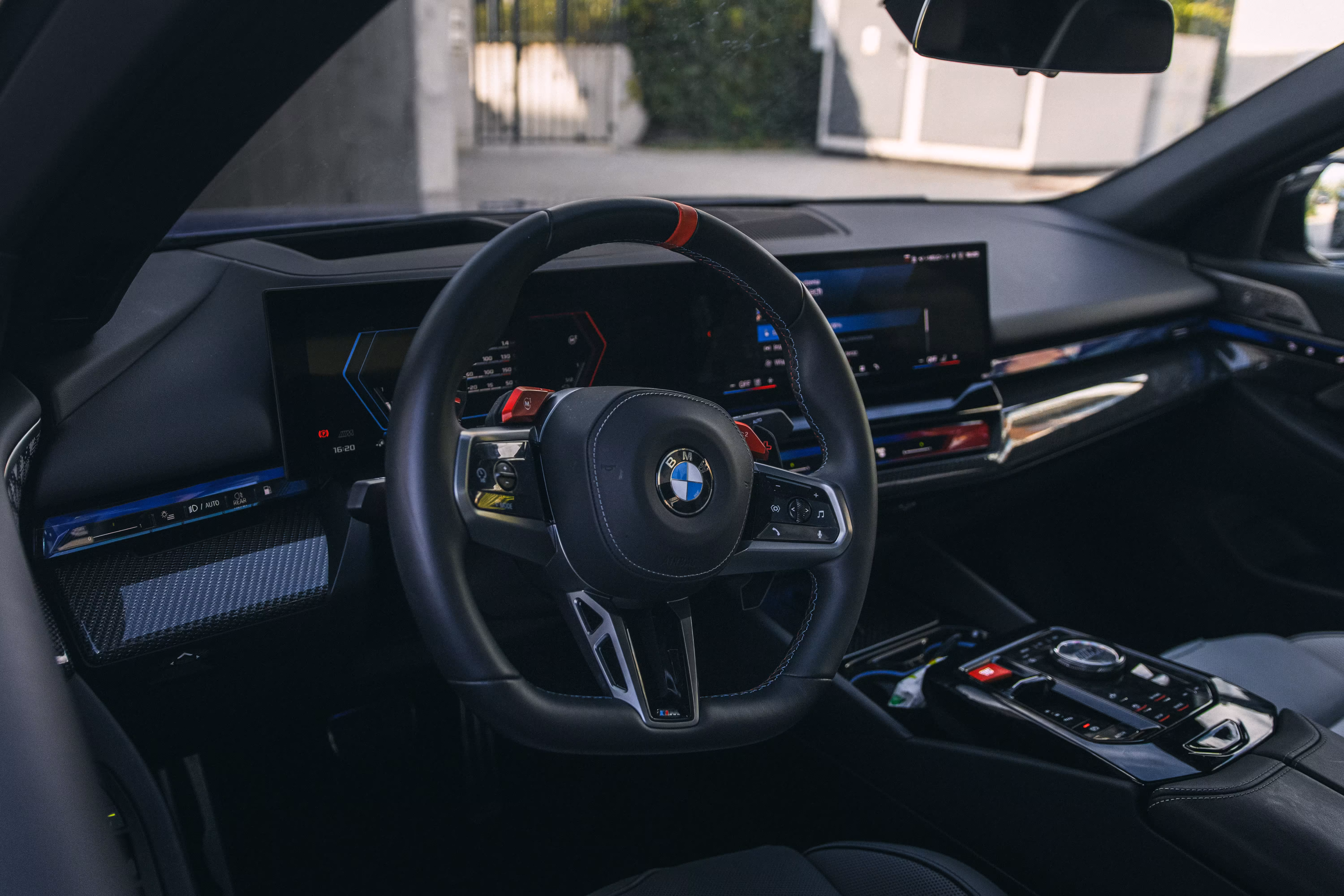 Car interior after detailing